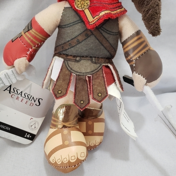 Assassins Creed Kassandra 9 Inch Plush Doll Collector Item 14+ Ubisoft - Picture 5 of 10